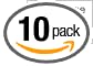 Restaurantware-LIDS ONLY: Met Lux Food Container Lids, 10 Round Covers For Storage Containers - Containers Sold Separately, With Pull-Corner Tab, White Plastic Lid, Dishwashable, Freezable