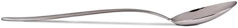 XL-12 inchs Chef Kunz Spoon Set | Pack of 2 | Premium Food-Grade 18/10 Stainless Steel | Large Cooking Serving Spoon | Chef Spoons with Ergonomic Long Handle