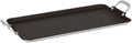 Vasconia Durable Double Burner Griddle (20″ x 11″) 100% Pure Aluminum with Nonstick - NSF Certified - for Frying, Searing, Grilling, Browning, Ideal for Home & Commercial Kitchen - Pack of 4