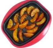 Cookware Combo Set (Everyday Pan & Grill Pan) for Microwave Oven, Red