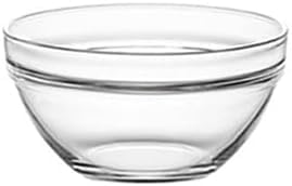 Small Glass Bowls for Cooking Prep, Clear Glass Bowls Perfect for Pre-measuring Spices for Cooking and Baking, Side Sauce Prep, Set of 12 (1.5 Fl Oz)