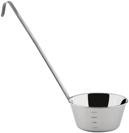 32 oz Stainless Steel Ladle | Heavy-Duty Dipper with Long Handle for Cooking, Serving, Brewing & commercial Use