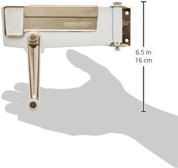 Swing-A-Way White Steel Manual Can Opener