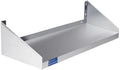 Premium Stainless Steel Wall Shelf with Side Guards | Commercial Metal Wall-Mounted Storage | NSF Certified Utility Shelf for Kitchen, Garage, or Laundry (30" Long x 12" Deep)