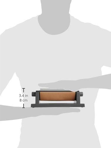 Smith’s TRI6 Arkansas Tri-Hone Stone Sharpening System Grey 6” Fine, Medium, & Coarse Stones 3-Way Honing Nonslip Rubber Feet Restore Tools, Hunting, Kitchen, Fishing & Pocket Knives