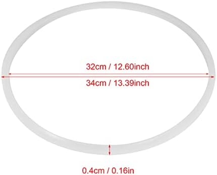 Instant Sealing Clear Mini Gasket for 2 QT Pressure Cooker, Suitable for Home Kitchen Tool