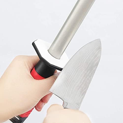 Kota Japan 12-inch Professional Diamond Rod with Carbon Steel Core Dual Grit Sharpener Stick - Coarse Diamond Honing & Fine Ceramic Polishing for Chef, Kitchen, Hunting Knives and other Tools