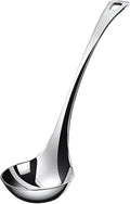 Small Gravy Ladle,Gravy spoon Heavy Duty 18/10 Stainless Steel 8.7-inch Ladle for Serving,Dishwasher safe,Silver,1Pack