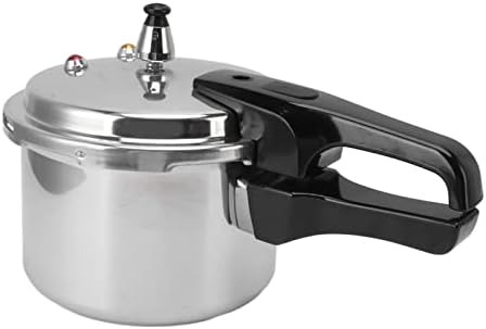 Mumusuki Pressure Cooker, 18cm Bottom 3 Liter Stovetop Aluminium Alloy Cookware Soup Meats Pot Mini Canning Cooker Pot Stove Top Fast Cooking