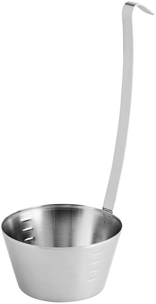 32 oz Stainless Steel Ladle | Heavy-Duty Dipper with Long Handle for Cooking, Serving, Brewing & commercial Use