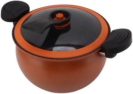 Big Capacity Non Stick Micro Pressure Cooker Multi Functional Kitchenware with Visual Lid for Home Cooking (5L)
