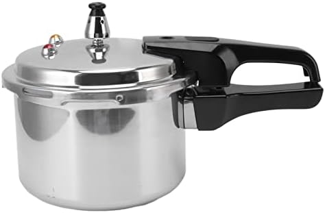 Mumusuki Pressure Cooker, 18cm Bottom 3 Liter Stovetop Aluminium Alloy Cookware Soup Meats Pot Mini Canning Cooker Pot Stove Top Fast Cooking