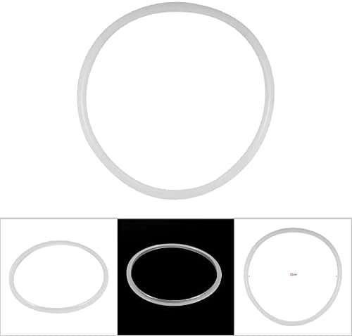 Pressure Cooker Sealing, 22/24/26/32cm Dia Clear Silicone Gasket Sealing Cookware Accessories Replacement High Temperature for Household Restaurant(Diameter 26CM)