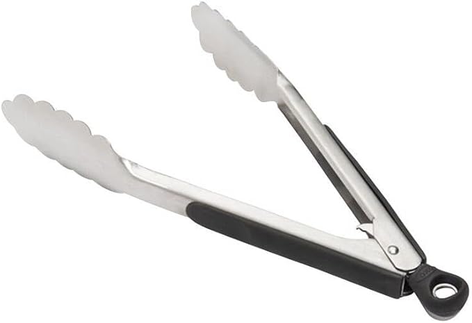 OXO Good Grips 9 Inch Stainless Steel Locking Tongs