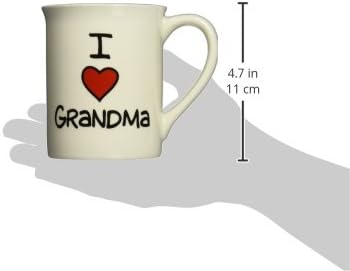 Our Name is Mud “I Heart Grandma” Stoneware Mug, 16 oz.