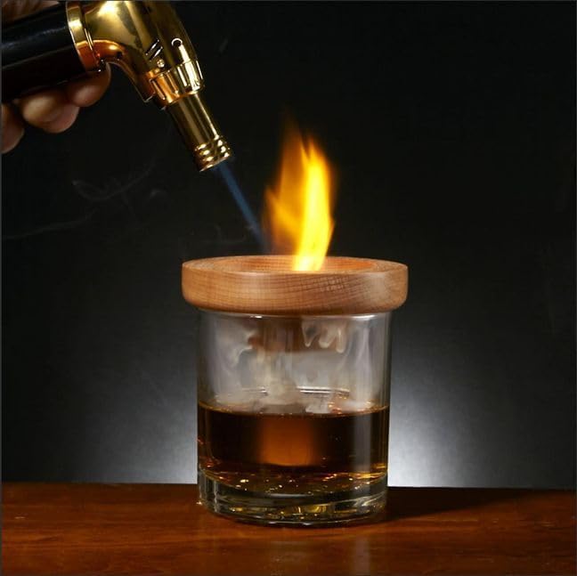 DIY Cocktail Infusion Kit with Whiskey Smoker, 24pc. Cocktail Making Kit, Mixology Set for Vodka, Gin, & Whiskey Lovers (Infusion Kit + Smoker)