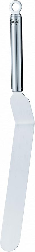 Rosle Stainless Steel Angled Palette, 9.8-inch, Silver