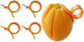 Plastic Orange Skin Remover & Lemon Opener Ring for Grapefruit, Kitchen Gadget for Easy Peeling - Citrus Fruit Peeler Tool