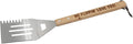 Grill Spatula for Kitchen, Stainless Steel BBQ Scraper, Customized Flat Top Flipper with Wooden Handle-WE Flippin’ Love You!
