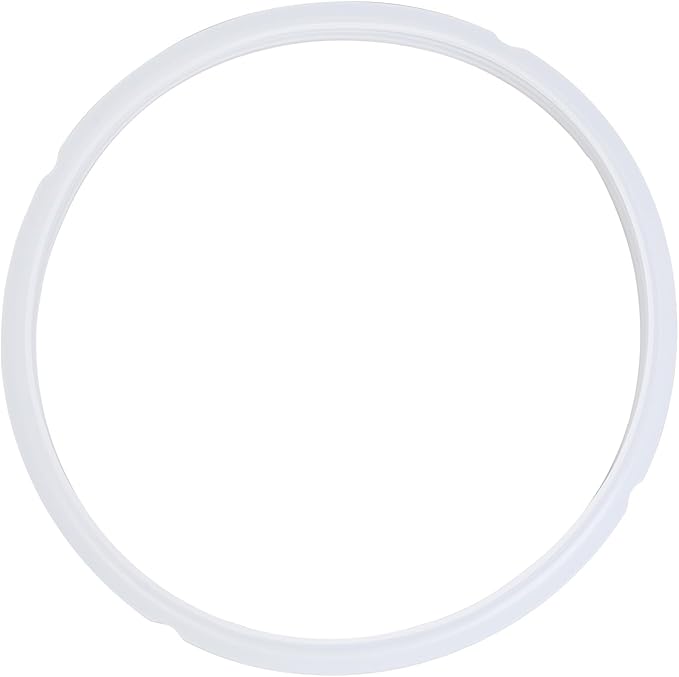 Silicone Sealing Rings for Instant Pot 6 Quart Pressure Cookers,Replacement Silicone Gasket Seal Rings Fit IP-DUO60, IP-LUX60, IP-DUO50, IP-LUX50, Smart-60, IP-CSG60 and IP-CSG50 (Clear)
