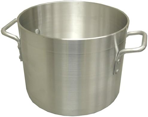 Winware Professional Aluminum 40-Quart Stockpot, Silver