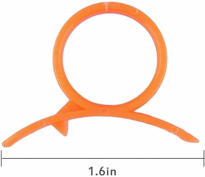 Plastic Orange Skin Remover & Lemon Opener Ring for Grapefruit, Kitchen Gadget for Easy Peeling - Citrus Fruit Peeler Tool