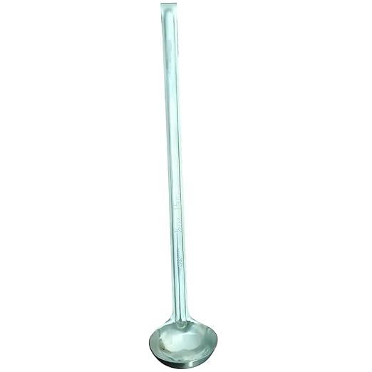 OCS Parts Pro Series Stainless Steel Culinary Ladle | 0.5-Ounce | One-Piece Dishwasher Safe Home, Restaurant, Buffet and Catering Serving Ladle for Sauces, Soup, Gravy, and Salad Dressing