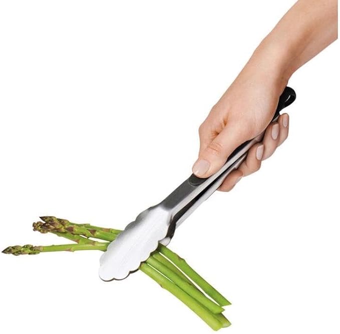 OXO Good Grips 9 Inch Stainless Steel Locking Tongs