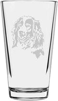 Welsh Springer Spaniel Custom Personalized Dog Themed Etched All Purpose 16oz Pint Glass