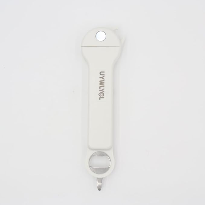 Jar Opener Bottle Opener and Lid Opener for Seniors with Arthritis, Weak Hands, Multi 7 in 1 Retractable Magnetic Can Opener, Original Kitchen Wine Opener Gadgets (Cyan)