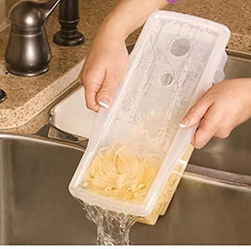 Fasta Pasta Microwave Pasta Cooker- The Original (2PK)- Cooks up to 4 Servings- No Mess, Sticking or Waiting For Boil- Perfect Al Dente Pasta Every Time- For Dorms, Kitchens, Offices- Made in the USA