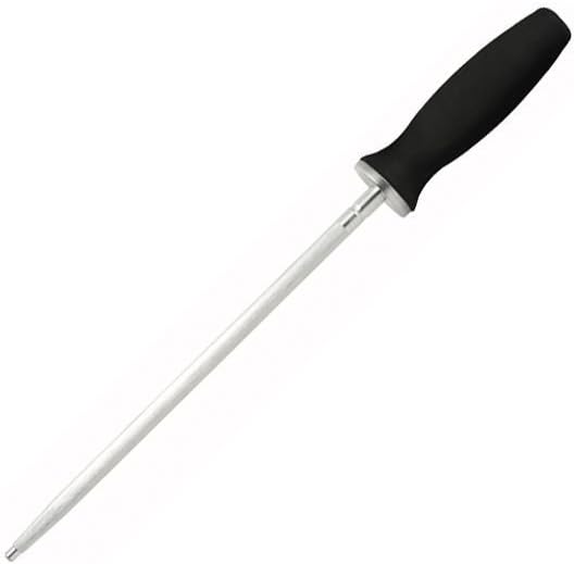 Mercer Culinary Mercer Genesis Knife Sharpening Steel, 10 Inch M21010, 10-inch, Multi