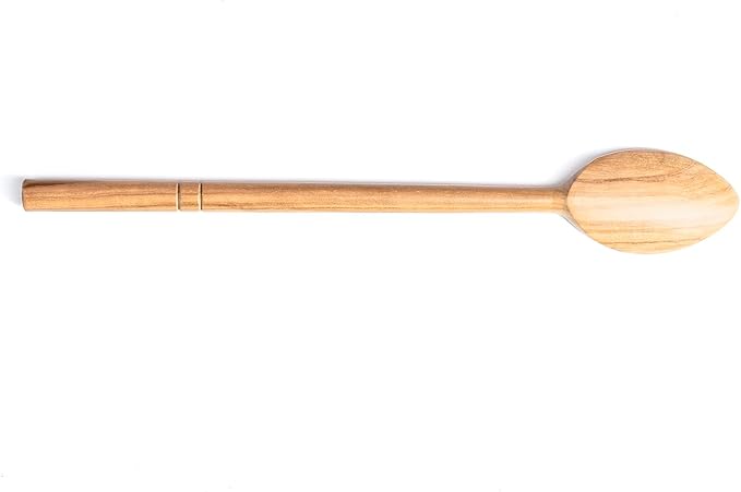 Berard 22574 French Olive-Wood Handcrafted Cook's Spoon, 12 Inch,Brown