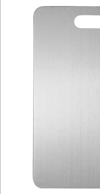 100% Pure Titanium Cutting Boards for Kitchen,2025 New Double Sided Food-Grade Chopping Board for Cutting Meat Vegetable Fruit & Outdoor BBQ Party, Easy to clean