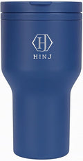 Insulated Travel Tumbler, Blue, Stainless Steel with permanent Lid