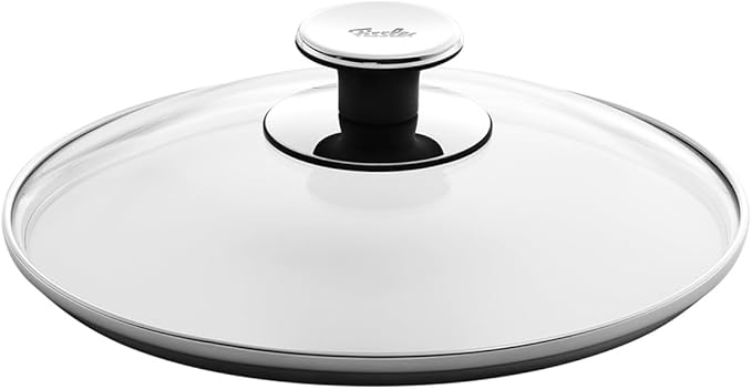 Fissler Comfort 8.7 Inch Glass Lid, Full View Cooking