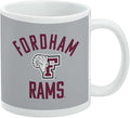 Fordham University Rams Logo Ceramic Coffee Mug, Novelty Gift Mugs for Coffee, Tea and Hot Drinks, 11oz, White