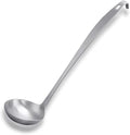 Tenta Kitchen 2oz/56ml Stainless Steel Small Soup Ladle Spoon,10.8”x 3” Stainless Steel – One-piece Professional Ladle With Hook And Hole For Convenient Hanging