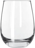 Etched Laser Art Personalized Etched 15.25oz Stemless Wine Glass - Transparent Dishwasher Safe Glassware Customized For Any Occasion, Custom Engraved Wine Glass for Birthday Gifts and Wedding Gifts