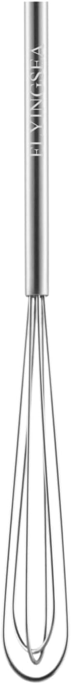 FLYINGSEA Whisk,Mini whisk,Small whisk,Cooking and Kitchen Gadget 1 Pcs.