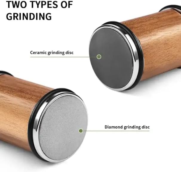 Rolling Knife Sharpener – Diamond-Crafted Sharpening Kit with Magnetic Angle System – Easy Knife Sharpening at 15 Degree and 20 Degree Angles – Safe, Compact, Edge Results - Cheff Approved