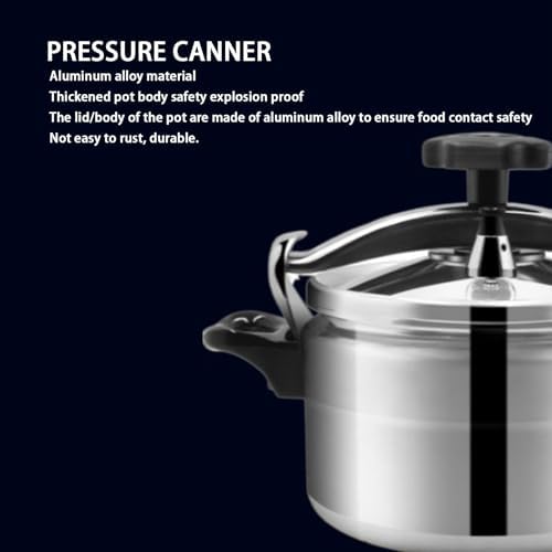 AUNMAS Pressure Cooker, Explosion Proof Can Cooker with Double Bottom Stovetop Pressure Cooker for Gas Stove Induction Cooker (4L)