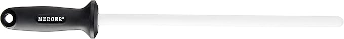 Mercer Culinary Ceramic Rod Knife Honing Steel, 12 Inch