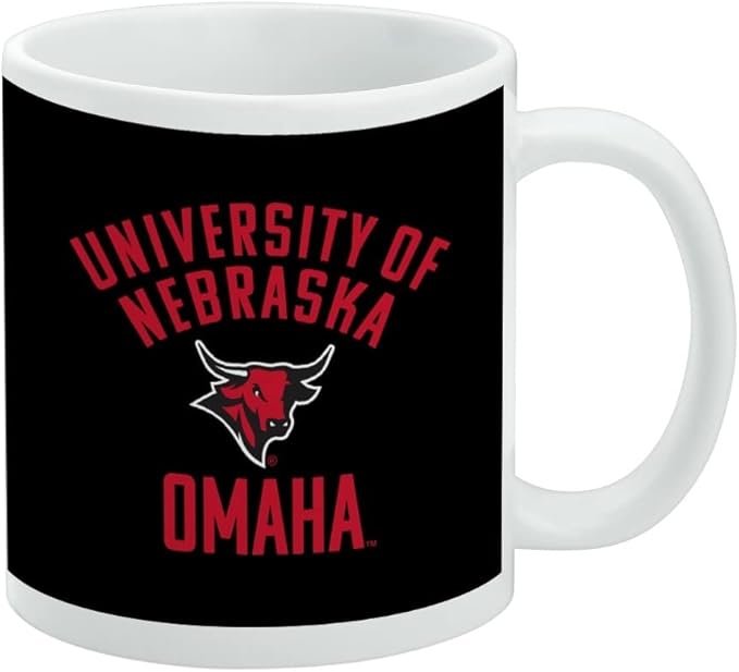 Omaha Maverick Ceramic Coffee Mug, Novelty Gift Mugs for Coffee, Tea and Hot Drinks, 11oz, White
