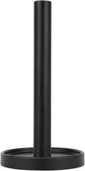 Ivilon Countertop Paper Towel Holder - Steady and Easy Tear - Fits All Paper Towel Rolls - Black