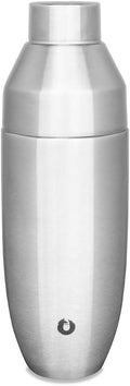 SNOWFOX Premium Vacuum Insulated Stainless Steel Cocktail Shaker, Home Bar Accessories, Elegant Drink Mixer, Leak, Proof Lid With Jigger & Built, In Strainer, 22oz.