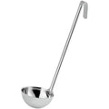 OCS Parts Pro Series Stainless Steel Culinary Ladle | 10-Ounce | One-Piece Dishwasher Safe Home, Restaurant, Buffet and Catering Serving Ladle for Sauces, Soup, Gravy, and Salad Dressing
