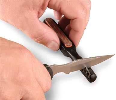 Smith’s 50047 Edgesport Stick Knife & Broadhead Sharpener – Portable Sharpener – Hunting & Archery Tool Sharpener – Carrying Pouch – Carbide & Diamond Stone – Pocket Knife Sharpener
