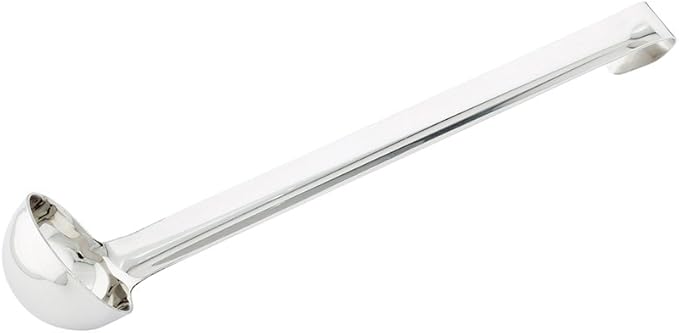 Restaurantware Met Lux 2 Ounce Portion Ladle 1 Multipurpose Portion Serving Spoon - Does Not Corrode Dishwashable Stainless Steel Portion Control Serving Utensil Premium