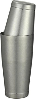 Boston Shaker Set, 28 Oz and 18 Oz Weighted Tins, Matte Black Stainless Steel, Hand Wash (Vintage)